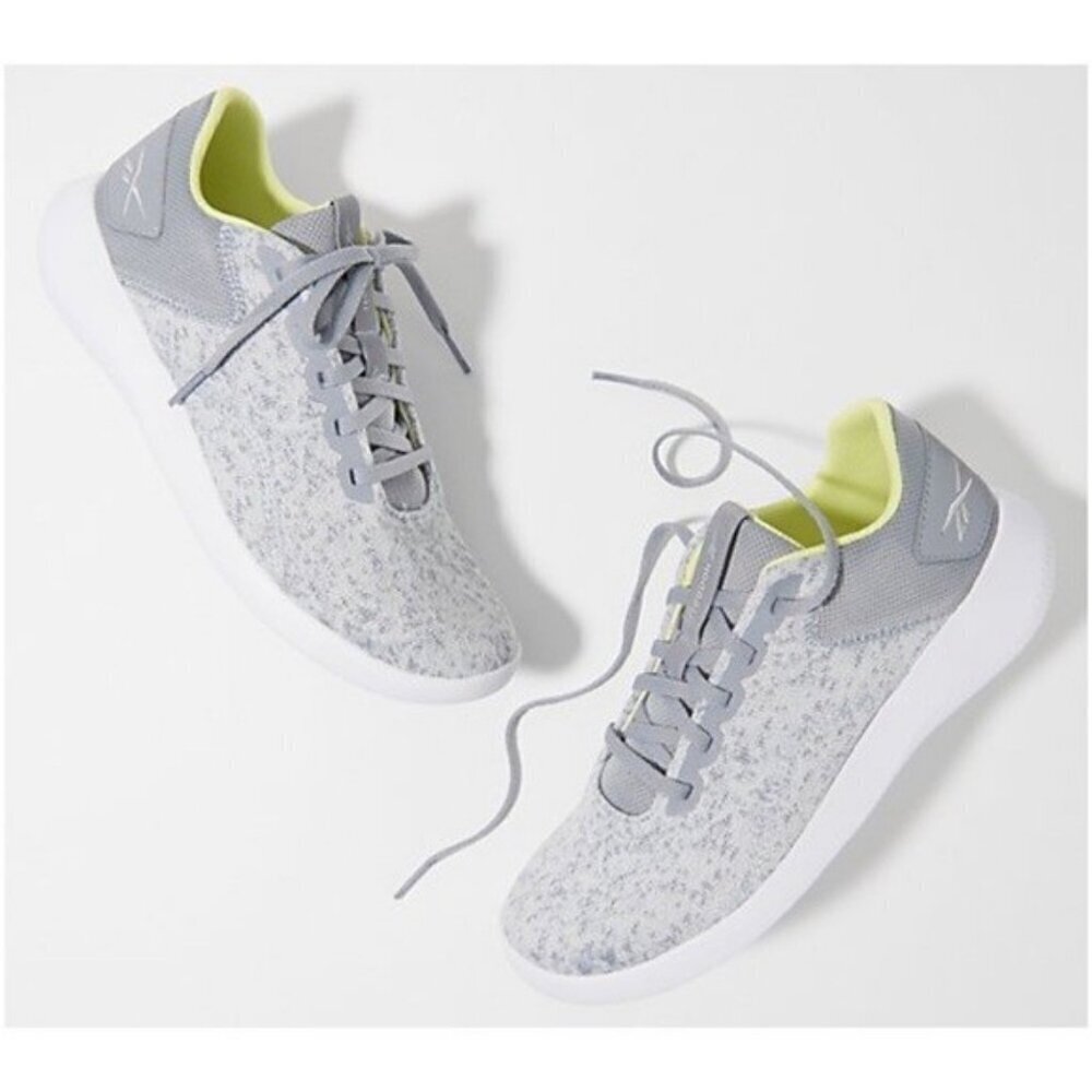 REEBOK Ardara 2.0 Sneakers Size 6 Running Walking NEW Gray Yellow - Picture 3 of 10